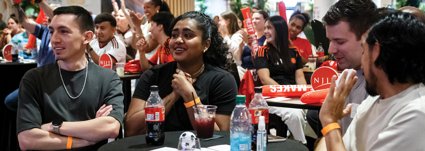 Alumni at the Watch Party