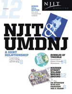 NJIT Magazine spring 2012 cover