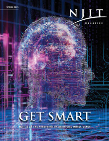 NJIT Magazine Spring 2025 Front Cover