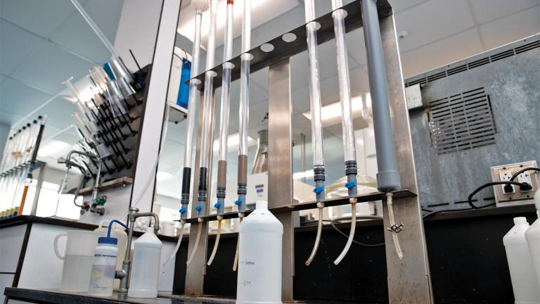 equipment in a ResinTech's New Jersey plant